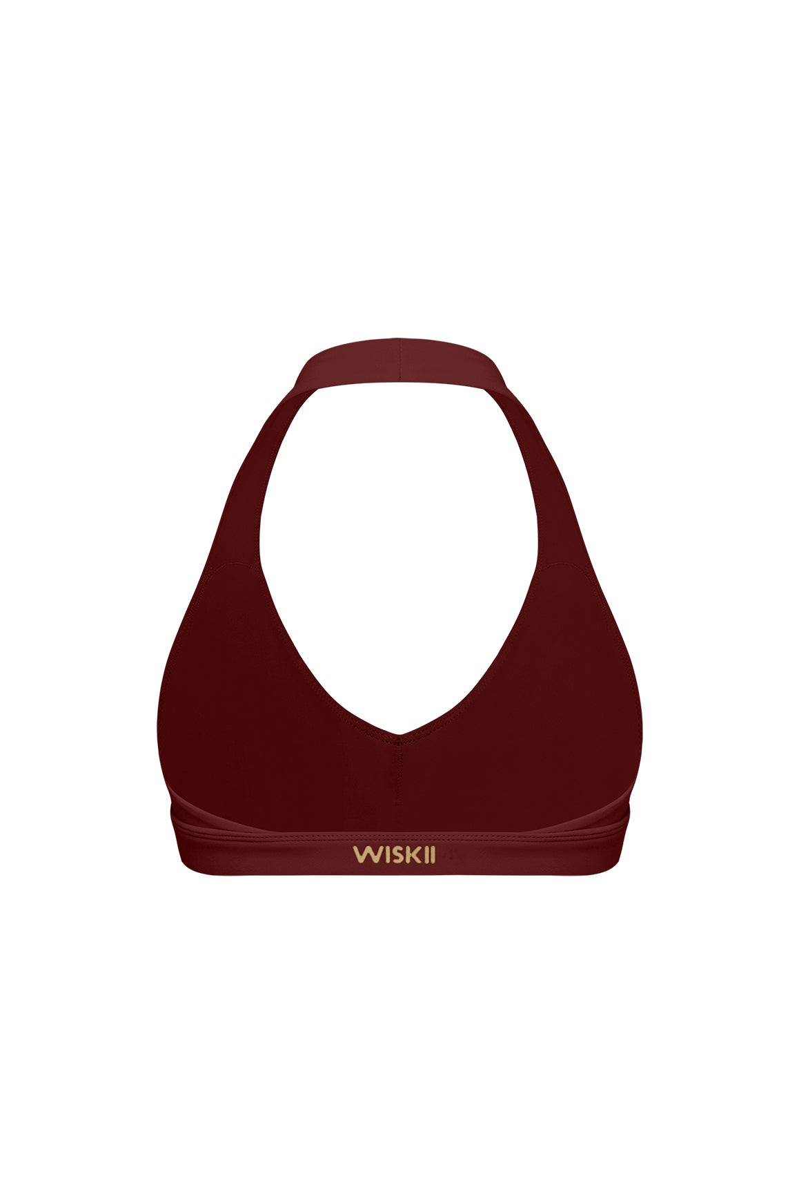 V-Cut Halter Bra
